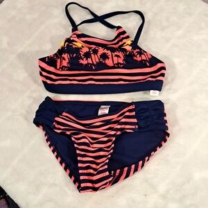 3/$25 NWOT Justice Girl's 2 Piece Bathing Suit